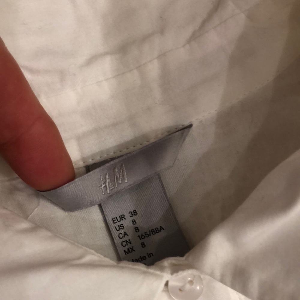 H&M Crisp White Shirt
